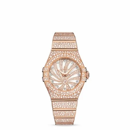 Omega Constellation Co-Axial 31 Red Gold / Snow / Diamond Supernova 123.55.31.20.55.006 (12355312055006)